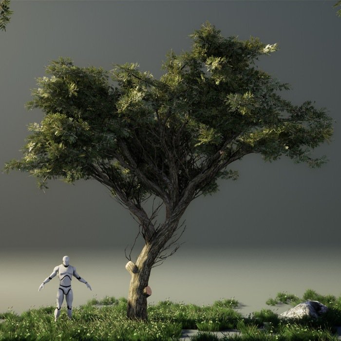 Árvores gratuitas para a Unreal Engine - Allan Brito