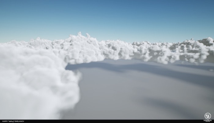 Nuvens volumétricas gratuitas para Unreal Engine - Allan Brito